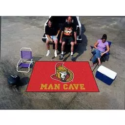 Click here to learn more about the Ottawa Senators Man Cave UltiMat Rug 5''x8''.