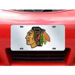Click here to learn more about the Chicago Blackhawks License Plate Inlaid 6"x12".