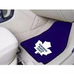 Click here to learn more about the Toronto Maple Leafs 2-pc Printed Carpet Car Mats 17"x27".