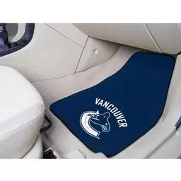 Click here to learn more about the Vancouver Canucks 2-pc Printed Carpet Car Mats 17"x27".