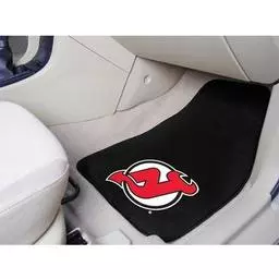 Click here to learn more about the New Jersey Devils 2-pc Printed Carpet Car Mats 17"x27".