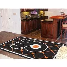 Click here to learn more about the Philadelphia Flyers Rug 5''x8''.