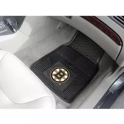 Click here to learn more about the Boston Bruins 2-pc Vinyl Car Mat Set.