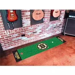 Click here to learn more about the Boston Bruins Putting Green Mat.