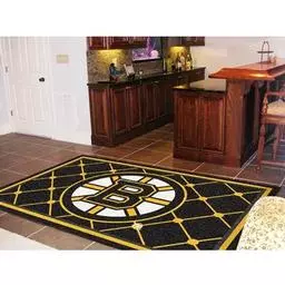 Click here to learn more about the Boston Bruins Rug 5''x8''.