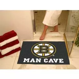 Click here to learn more about the Boston Bruins Man Cave All-Star Mat 33.75"x42.5".