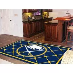 Click here to learn more about the Buffalo Sabres Rug 5''x8''.