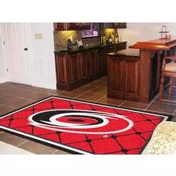 Click here to learn more about the Carolina Hurricanes Rug 5''x8''.