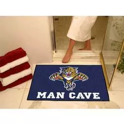 Click here to learn more about the Florida Panthers Man Cave All-Star Mat 33.75"x42.5".
