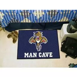 Click here to learn more about the Florida Panthers Man Cave Starter Rug 19"x30".