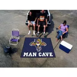 Click here to learn more about the Florida Panthers Man Cave Tailgater Rug 5''x6''.