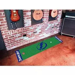 Click here to learn more about the Tampa Bay Lightning Putting Green Mat.