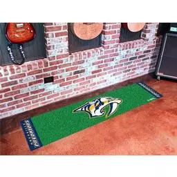 Click here to learn more about the Nashville Predators Putting Green Mat.