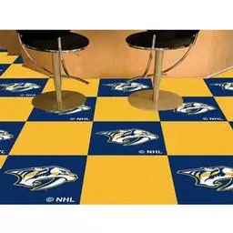 Click here to learn more about the Nashville Predators Team Carpet Tiles.