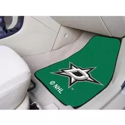 Click here to learn more about the Dallas Stars 2-pc Printed Carpet Car Mats 17"x27".