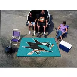Click here to learn more about the San Jose Sharks Tailgater Rug 5''x6''.