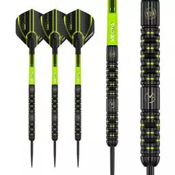 Click here to learn more about the Winmau MVG Michael Van Gerwen Adrenalin 90% Tungsten Steel Tip Darts.