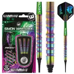 Click here to learn more about the Simon Whitlock World Cup S.E. 18 gram barrel/20 gram full Soft Tip Darts.