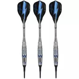 Click here to learn more about the Phil Taylor Power 9Five Japan 95% Tungsten Soft Tip Darts 18 Gram.
