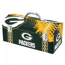 Click here to learn more about the Fan Mats Green Bay Packers Tool Box.