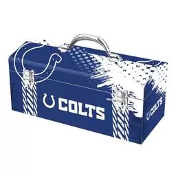 Click here to learn more about the Fan Mats Indianapolis Colts Tool Box.