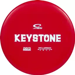 Click here to learn more about the Latitude 64 Zero Medium Keystone Putt and Approach Disc.