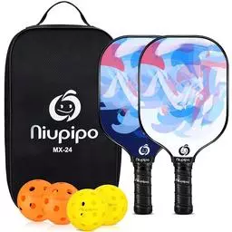 Click here to learn more about the Niupipo Pickleball Paddles Set 2 Paddle Set.