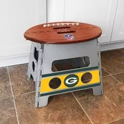 Click here to learn more about the Fan Mats Green Bay Packers Folding Step Stool.