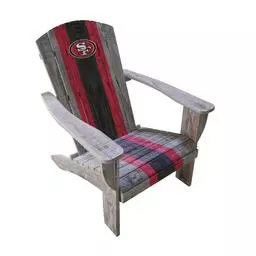 Click here to learn more about the Imperial San Francisco 49ers Wood Adirondack Chair.