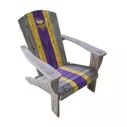 Click here to learn more about the Imperial Minnesota Vikings Wood Adirondack Chair.