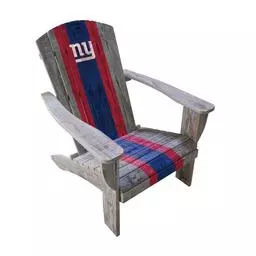 Click here to learn more about the Imperial New York Giants Wood Adirondack Chair.