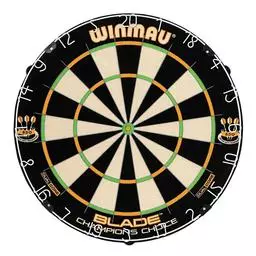Click here to learn more about the Winmau Blade Champion's Choice Dual Core Practice Dartboard.