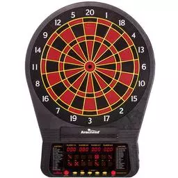 Click here to learn more about the Arachnid CricketPro 670 Electronic Dartboard.