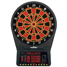 Click here to learn more about the Arachnid CricketPro 800 Electronic Dartboard.