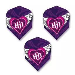 Click here to learn more about the Dart World Harley Davidson Purple H-D Wings Standard Flights.
