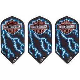 Click here to learn more about the Dart World Harley Davidson Slim Lightning Dart Flights.