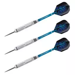 Click here to learn more about the Harrows Blaze Inox Steel Tip Darts 23 Gram.