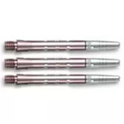 Click here to learn more about the Top Spin Grooved Medium Pink 2BA Dart Shafts.