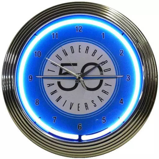 Ford Thunderbird Neon Clock