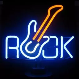 Click here to learn more about the Rock with Guitar Neon Sign.